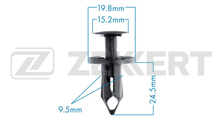 Пистон VAG/DODGE/GM/FORD ZEKKERT (9.5mm)