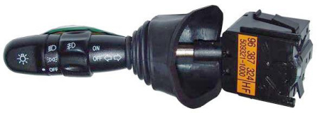 Переключатель подрулевой CHEVROLET LACETTI лев +п/т UXCLENT