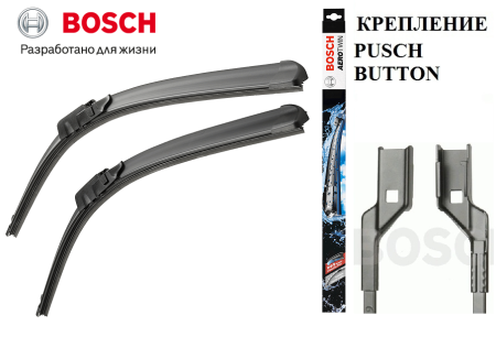 Щетки ст/очист OPEL ASTRA J 680mm+625mm BOSCH