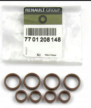 Кольцо уплотнит RENAULT трубок АС OE (к-т)