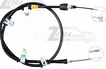 Трос ручника KIA SPORTAGE 10- 2WD прав ARIRANG