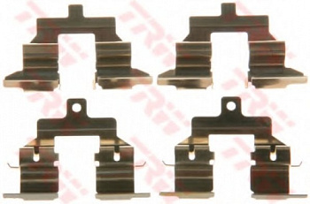 Р/к колодок NISSAN X-TRAIL T31/QASHQAI J10 зад TRW (для GDB3294)