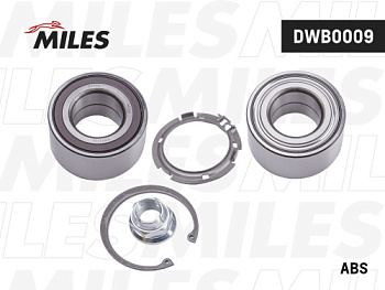 Подшипник ступичный RENAULT LOGAN/MEGANE II/NOTE/LARGUS +ABS (после мая 2007) пер MILES (37x72x37) R155.75