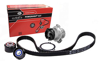 Р/к ГРМ LADA PRIORA/KALINA 1.4/1.6 16v (21129 и 21179) GATES (с помпой)