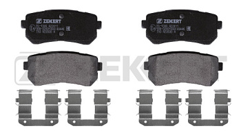 Колодки торм KIA CEED/CERATO/RIO/i30/SPORTAGE 10- задн ZEKKERT GDB3421