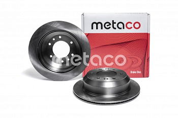 Диск торм HYUNDAI STAREX H1 07- задн METACO