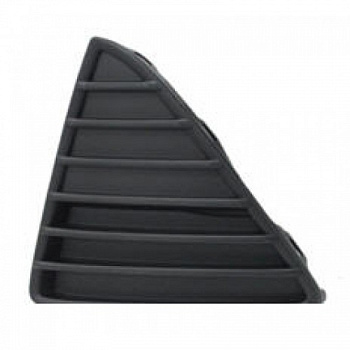 Решетка бампера FORD FOCUS III 11-15 пер лев POLCAR (черн матовая)