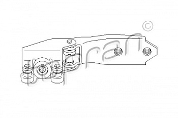 Ролик двери VW T4 сред TOPRAN