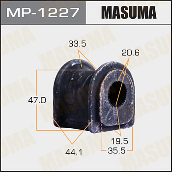 Втулка стаб TOYOTA задн MASUMA (19.5mm)