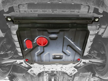Защита картера HYUNDAI SOLARIS/KIA RIO 11-17 АВТОБРОНЯ