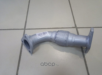 Глушитель KIA SPECTRA часть с гофрой ИЖОРСКИЙ