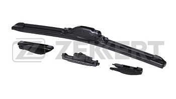 Щетка ст/очист 380mm ZEKKERT (бескаркас+универсальный крепеж)