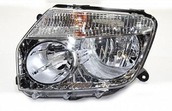 Фара RENAULT DUSTER 10-16 лев OE (2WD/хром)