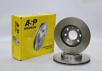 Диск торм DAEWOO NEXIA 8v/LANOS пер вент ASParts DF1609 (236x20)