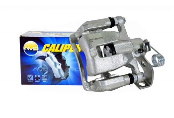 Суппорт HYUNDAI SOLARIS/KIA RIO задн прав AMD