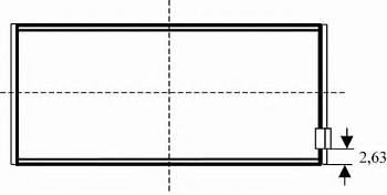 Вкладыши шат. FORD TRANSIT 2.5D GLYCO STD