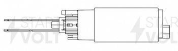 Насос топл VW POLO RUS STARTVOLT (насосик)