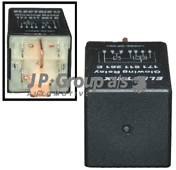 Реле монтажное накала VW T4 JP (258)