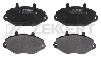 Колодки торм FORD TRANSIT 91-00 пер 15" ZEKKERT GDB1080=GDB1573 (+PFK340)