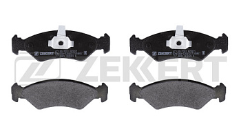Колодки торм FORD FIESTA 89-08/MAZDA 121 пер ZEKKERT GDB1221