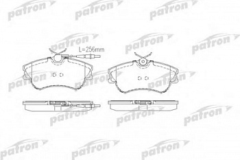 Колодки торм RENAULT TRAFIC 01- пер PATRON GDB1478=283410=083410=283410