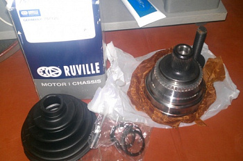ШРУС AUDI 80,90,100,A4,A6/VW PASSAT/T4 наружн RUVILLE 301957=15-1174