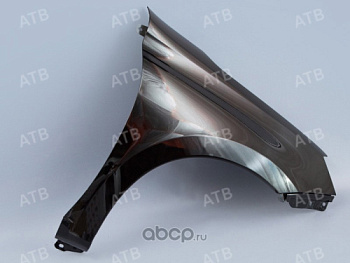Крыло LADA GRANTA 2 FL черная пантера 672 переднее правое без повтор ПЛАСТИК