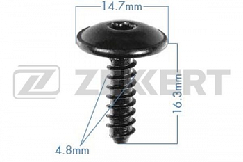 Пистон VAG ZEKKERT (саморез с шляпкой, m4.8x16)