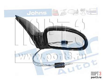 Зеркало FORD FOCUS I прав мех+черн