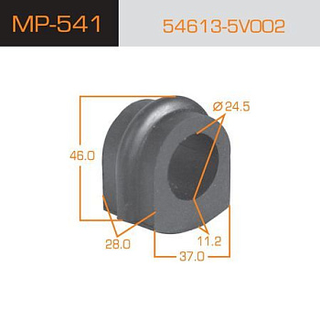 Втулка стаб NISSAN SERENA C24 пер MASUMA (25mm) NSB-023