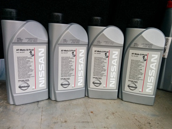 Масло тран NISSAN ATF MATIC FLUID D 1L (4х ступ)