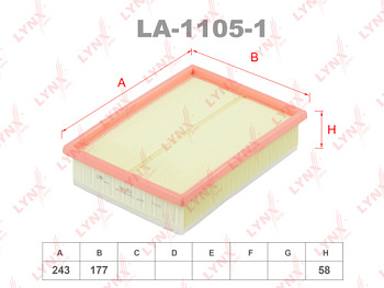 Фильтр возд BMW E36/E39/E46 LYNX C25114/1