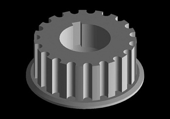 Шестеренка ГРМ CHERY AMULET к/в OE