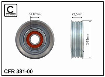 Ролик привод MAZDA 1.6 PATRON VKM64025 (отдельно ролик)