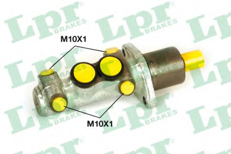 Цилиндр торм VW GOLF II главн LPR (20.64mm)