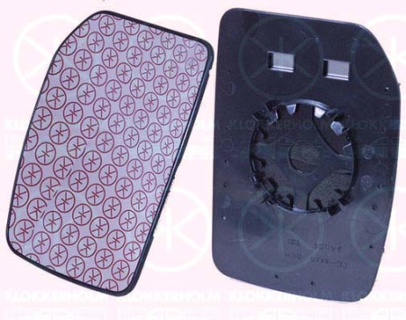 Вставка зеркала FORD TRANSIT 00-14 прав + большое TYC