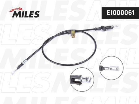 Трос ручника MITSUBISHI CARIZMA -06 лев MILES