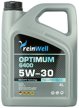 Масло мот ReinWell 5W30 (504/507/C3) 4L