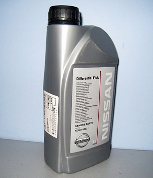 Масло тран NISSAN DIFFERENTIAL FLUID 80W90 1L (в МОСТ)