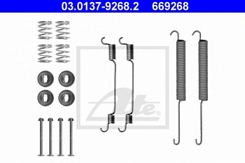 Р/к колодок FORD TRANSIT 00-06 (254mm/280mm)/FORD/NISSAN TERRANO II задн ATE SFK341