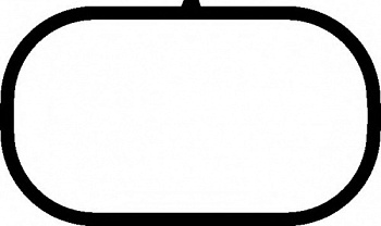 Прокладка коллектора VW 1.8 впуск ELRING 13182100