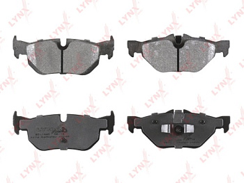 Колодки торм BMW X1 E90/E91/E84 задн LYNX GDB1626