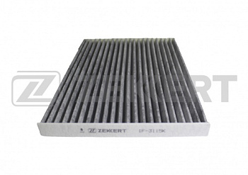 Фильтр салона NISSAN QASHQAI 07-/X-TRAIL T31 ZEKKERT (угольн)