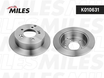 Диск торм HYUNDAI TUCSON/SONATA зад MILES DF4281 (5болтов)