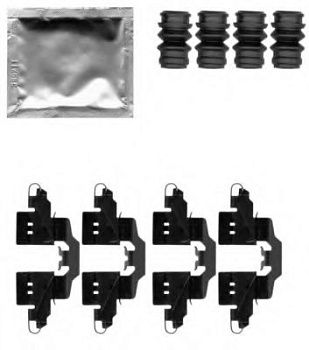 Р/к колодок TOYOTA задн FRENKIT (для GDB3454)