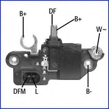Реле зарядки BOSCH 130571