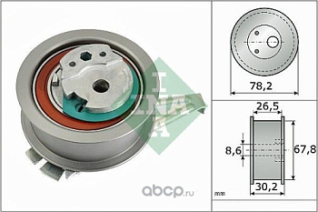 Ролик ГРМ VAG 1.6-2.0D 12- LUK VKM11278