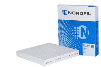 Фильтр салона HYUNDAI SONATA 14- NORDFIL (угольн)