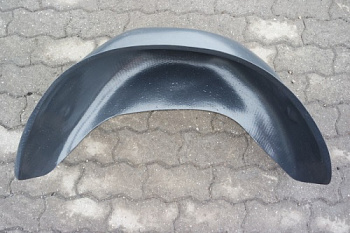 Локер FORD TRANSIT 91-00 зад лев POLCAR (короткая база/одинарные колеса)