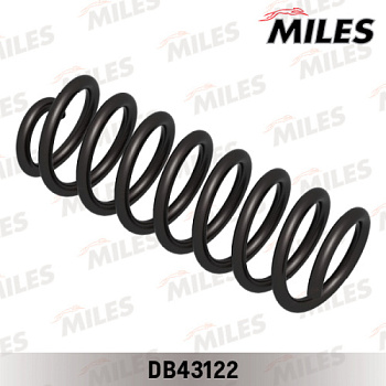Пружина подвески RENAULT SANDERO 1.4-1.6 зад MILES (ПАРАМИ)
